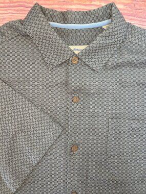 Tommy Bahama Mens Original Fit Silk Blend Shirt XL